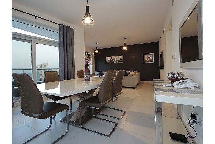 Startling views of dancing fountain , Burj Khalifa , Opera in The Lofts DownTown