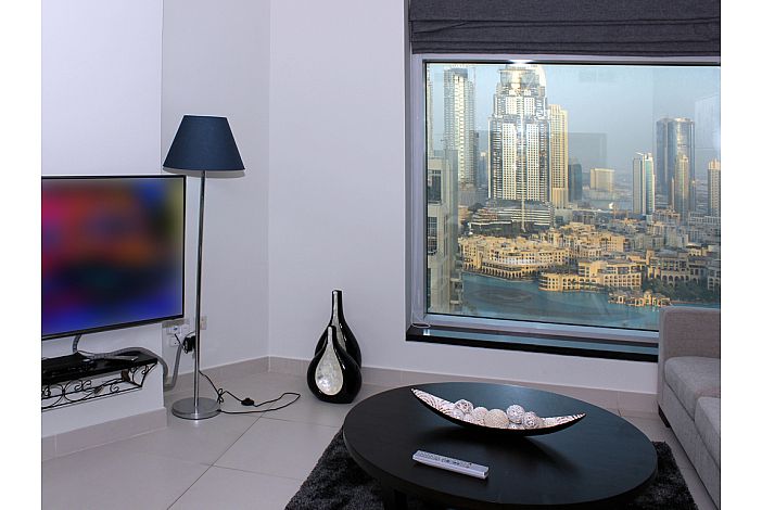 Startling views of dancing fountain , Burj Khalifa , Opera in The Lofts DownTown