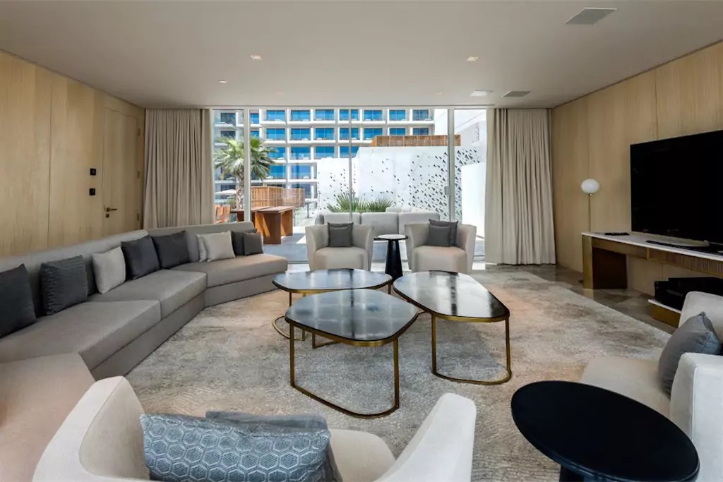 Five hotel luxury beach front villa