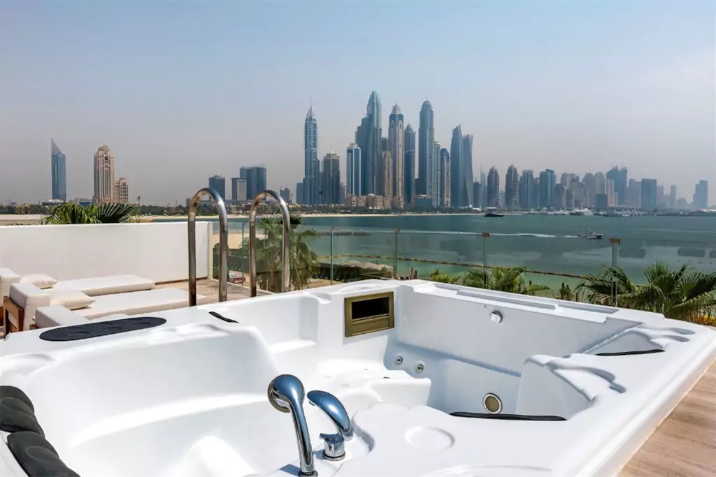 Five hotel luxury beach front villa