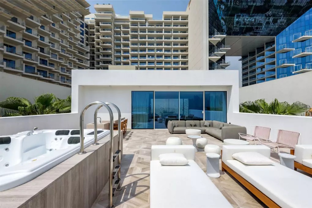 Five hotel luxury beach front villa