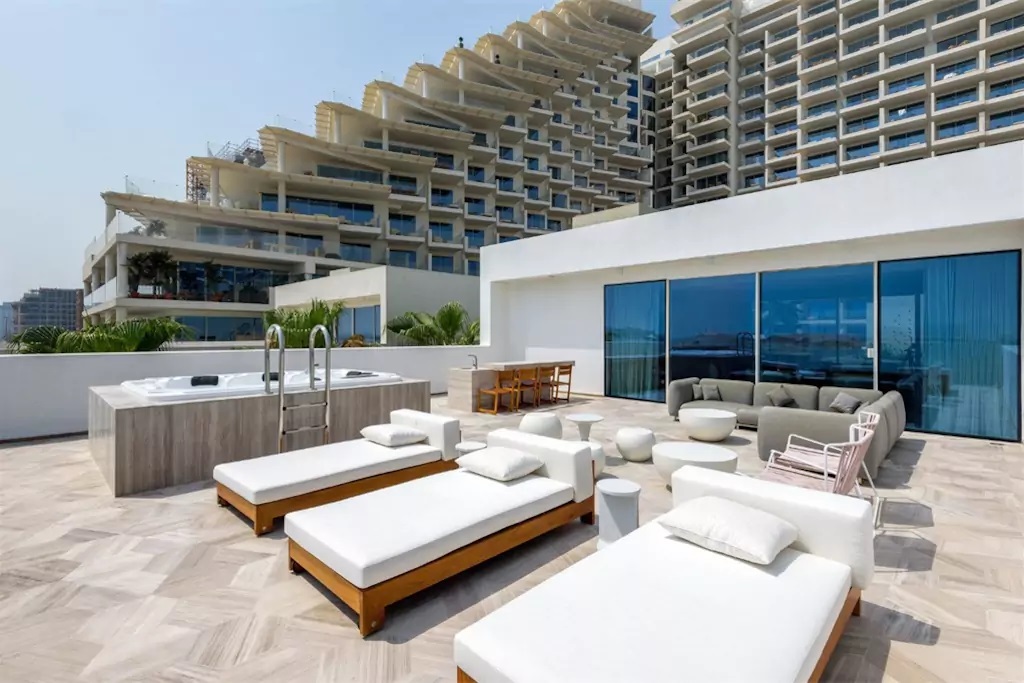 Five hotel luxury beach front villa