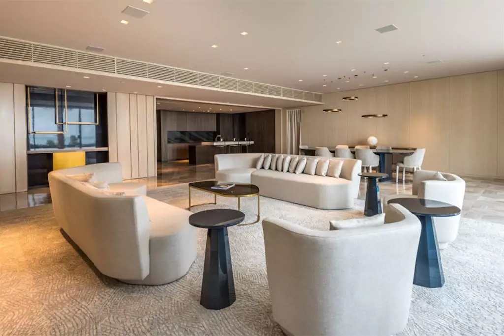 Five hotel luxury beach front villa