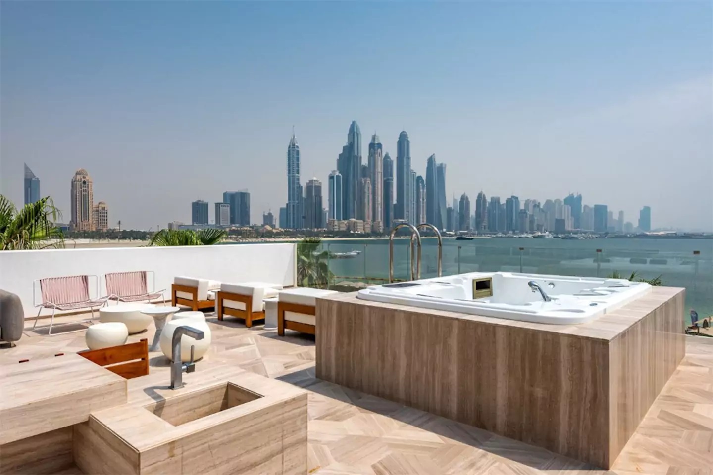 Five hotel luxury beach front villa