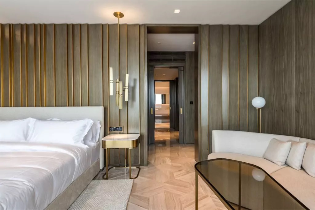 Five hotel luxury beach front villa