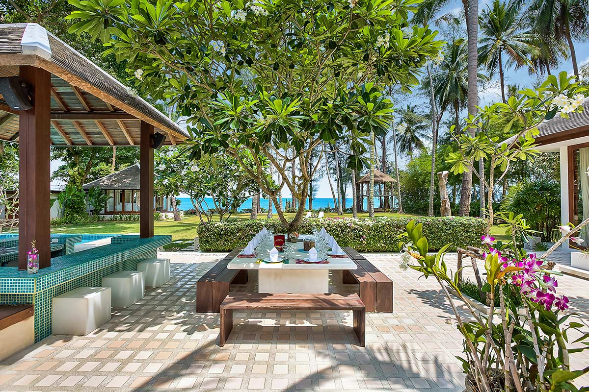 Ban Suriya - Beachfront Villa in Lipa Noi Koh Samui - 6 Bedrooms