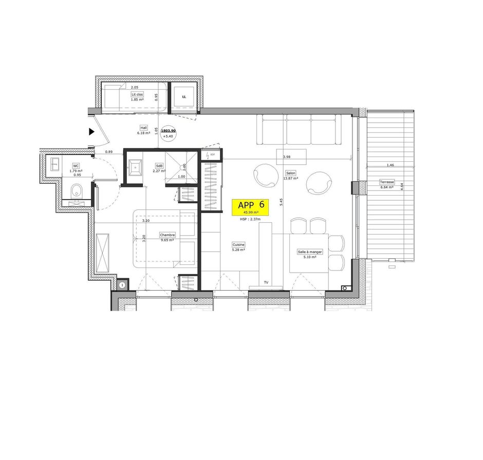 Appartamento La Daille 202