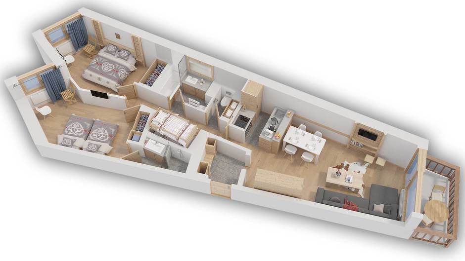 Appartamento Valle Neve 206