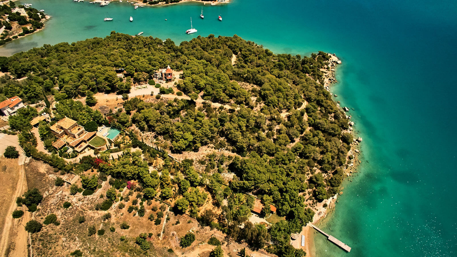 Beachfront Villa Porto Heli