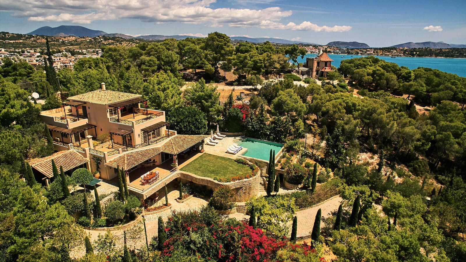 Beachfront Villa Porto Heli